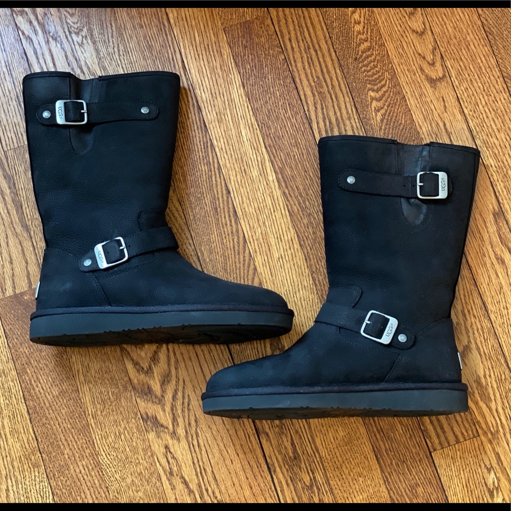 Black Sutter Ugg Boot